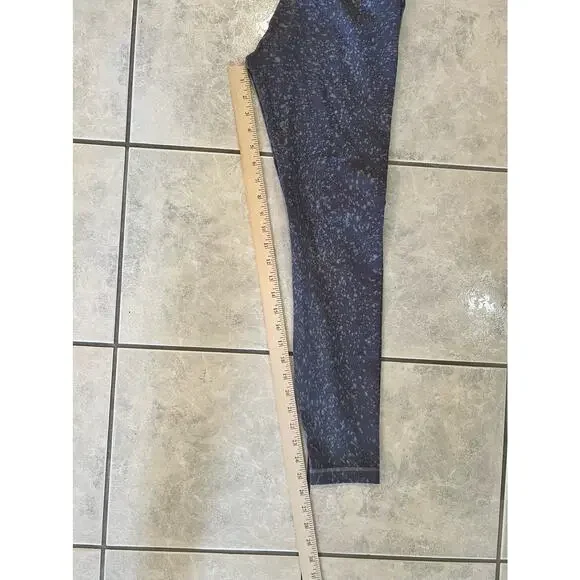 LULULEMON Wunder Under High Rise Crop 25" Tights Asphalt Grey Size 4 - Picture 5 of 5